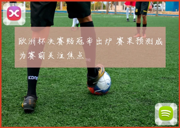 欧洲杯决赛赔冠率出炉 赛果预测成为赛前关注焦点