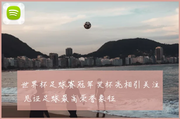 世界杯足球赛冠军奖杯亮相引关注 见证足球最高荣誉象征